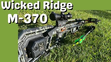 Wicked Ridge M-370 Crossbow with Built in Cocking