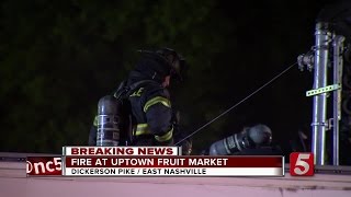 Fire Damages East Nashville Fruit Market
