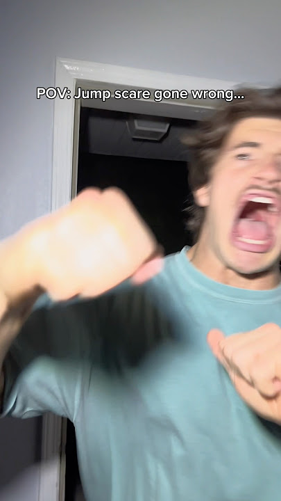 POV: Jump Scare gone wrong…😱 #theboys #viral #shorts #prank #jumpscare