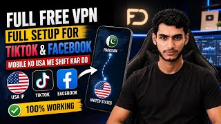 TikTok & Facebook USA VPN Full Setup 2026 | Mobile Ko USA Shift Kaise Kare | Full Method screenshot 5