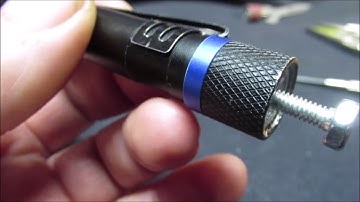 Repair LED Flashlight Tail Switch