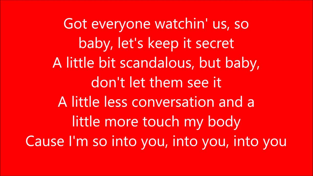 Ariana Grande - Into You Lyrics 