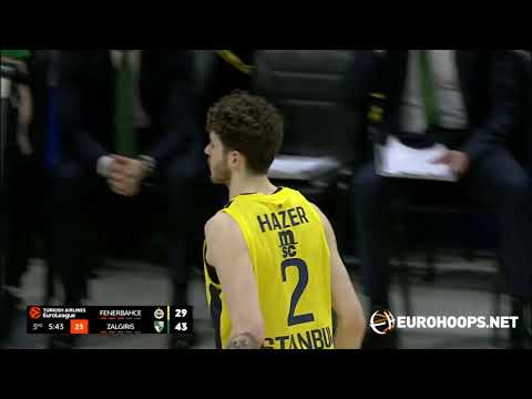 Fenerbahce Beko Istanbul - Zalgiris Kaunas 73-67: Sehmus Hazer (13 points)