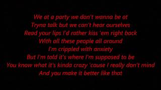 Ed Sheeran - I don't care (feat. Justin Bieber) (Lyrics)