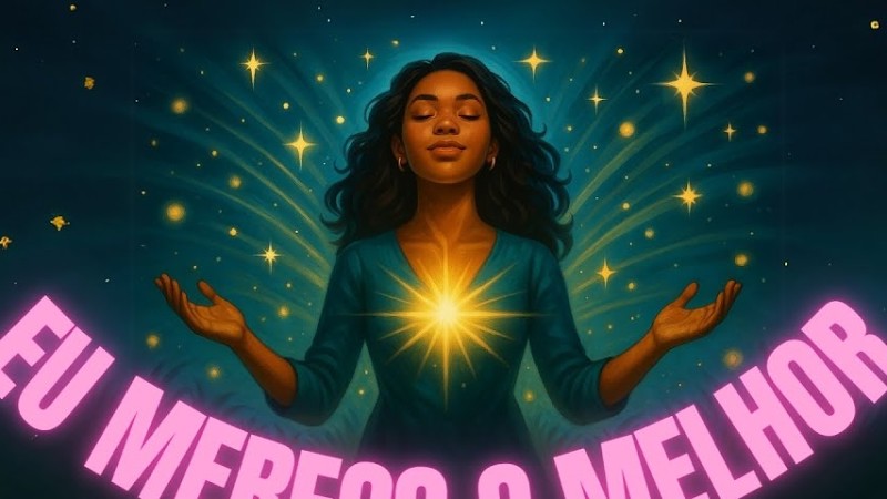 Eu Mereço O Melhor O Universo Me Entrega Com Abundância | Mantra Da Abundância #Leidaatração