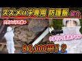千円の防護服でスズメバチを駆除できる？8万円の防護服の驚きの機能を解説