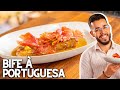 Bife  portuguesa a maravilha portuguesa