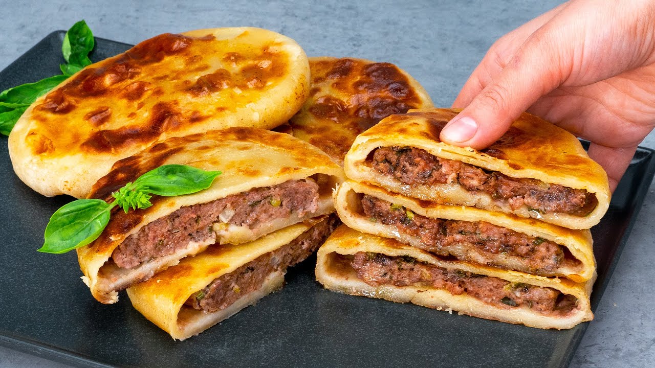 Türkische Pasteten - mit Fleisch und gekochtem Teig. Du wirst es lieben ... Türkische Pasteten - mit Fleisch und gekochtem Teig. Du wirst es lieben ...