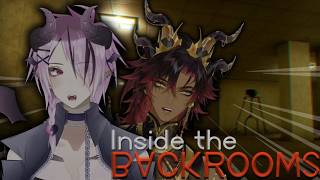 【 Inside the backrooms 】WE STUCK IN THE SCARY ROOMSSS W// Zayan!