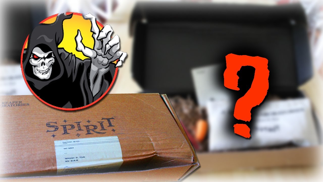 Spirit Halloween 2022 MYSTERY BOX UNBOXING | Clues/Items from J. REAPER'S LABORATORY...