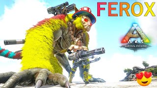 My Favourite Dino King Taming Buffoon Ferox 🔥🔥 : ARK Survival Evolved Primal Fear 100X : Part 8