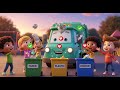 Garbage Truck Song For Kids 🚛♻️   Learn Recycling &amp; Cleaning