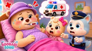 Oh No! Mommy Is Sick! 🤒🚑 | Take Care of Mommy Song | Wolfoo & Boobabi Kids Songs