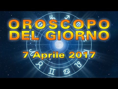 Video: Oroscopo 7 Aprile