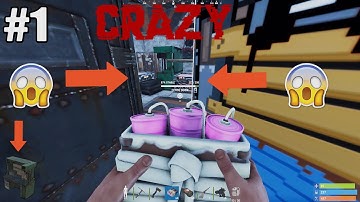 CRAZY START! | Rust solo EP 1 | Rust console edition ps5