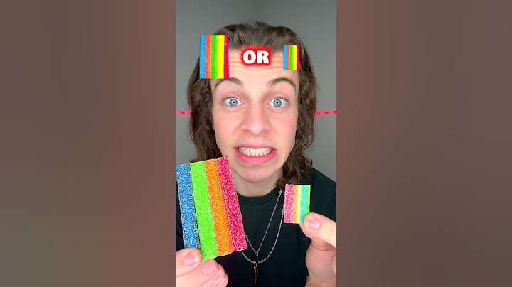 Big OR Small!? 🤤 (Gummy Food)