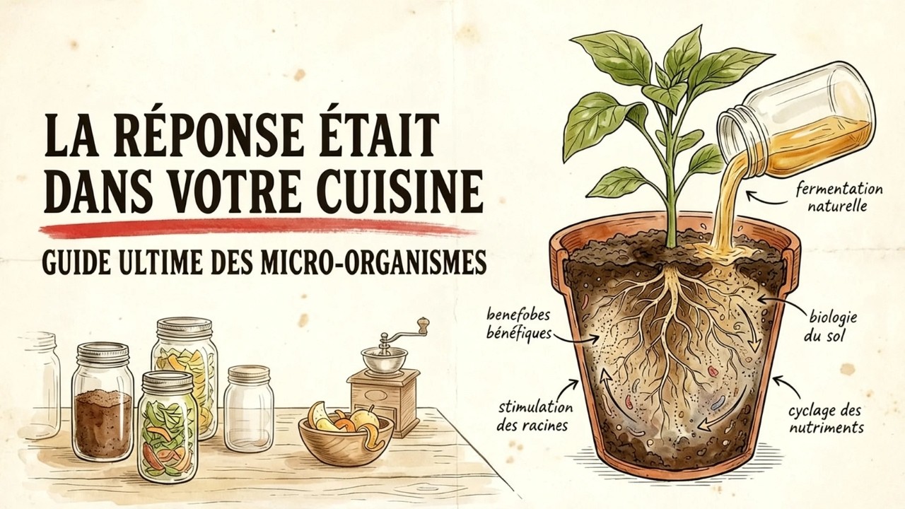 Même les plantes MORTES ont EXPLOSÉ ! Donnez ce liquide microbien à 0 $ à votre jardin