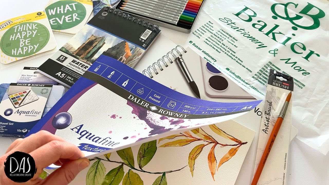 Уникальная коллекция произведений искусства из Египта — плюс использование акварельных карандашей...