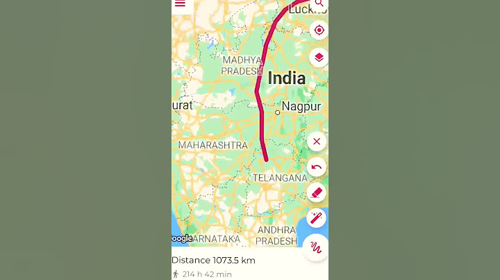 Distance between Lucknow to Hyderabad #imp #distancemeasurement #googlemap #travel #physicalmap