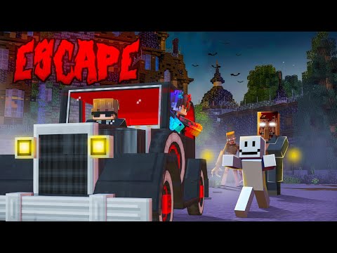 We Got TRAPPED Inside HORROR MANSION in Minecraft