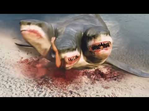 3 headed shark attack 3 deaths [Vore sounds]