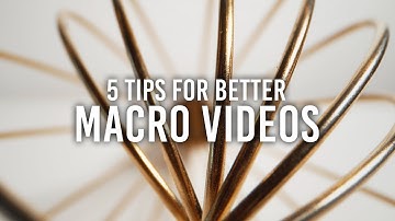 5 Macro Videography Tips with Steve Giralt