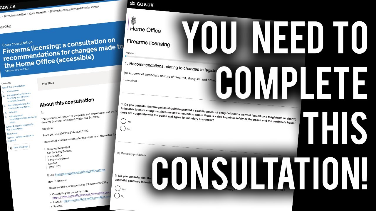 How To Answer The Most Important Consultation In 35 Years | Recommended ...