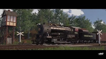 Freight passing through Bryson - Railroader