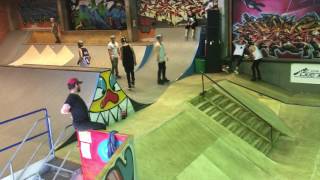 Raw footage from open swedish championships 2016 Heat 1 Amateur Inlines at Zero One Six Eskilstuna.