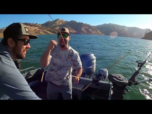 Fishing Lake Berryessa for Trout on Brand New (to us) North River Sea Hawk