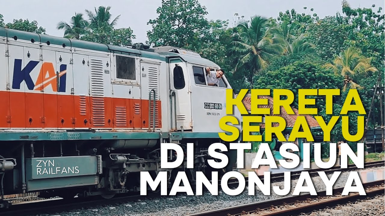 Seru nih! Di Gapeka 2025 Serayu berhenti bersilang dengan Argo Wilis di Stasiun Manonjaya