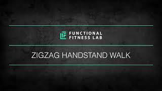 Zigzag Handstand Walk