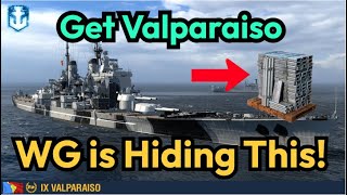 Here's How You Can Get T9 Premium Battleship Valparaiso For Free (Technically) | World of Warships