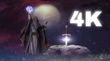 Space magic | free looping video 4k video loop 100% free #videoloop #spacetravel  #space4k #sword