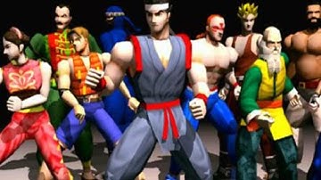 Virtua Fighter 2 [Sega Saturn/Mednafen Emu] CGI intro 1 & 2 by EvilwaveJOE