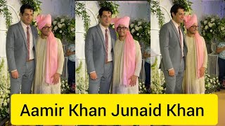 Aamir Khan Junaid Khan At Ira Khan Nupur Shikhara Wedding Party in Bandra