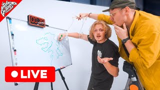 Puppet Master Pictionary MINI GAME! Artists in Wonderland Live!