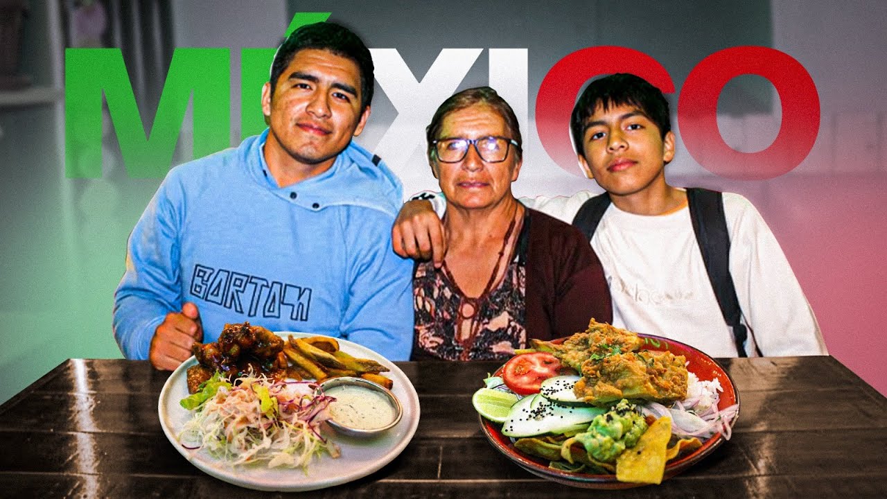 💥💢LLEVE A COMER COMIDA MEXICANA A MI MAMA Y A HERMANO EN CHIMBOTE