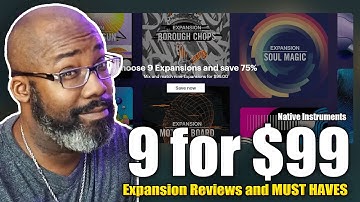 Native Instruments | 9 for $99 Expansions | Beatmaking & Expansion Reviews