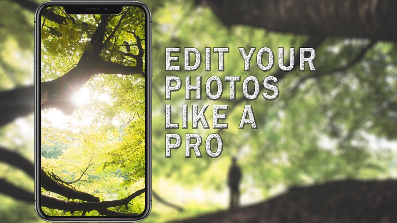 BEST 5 PHOTO EDITING Apps : For  IOS and ANDROID (2018)
