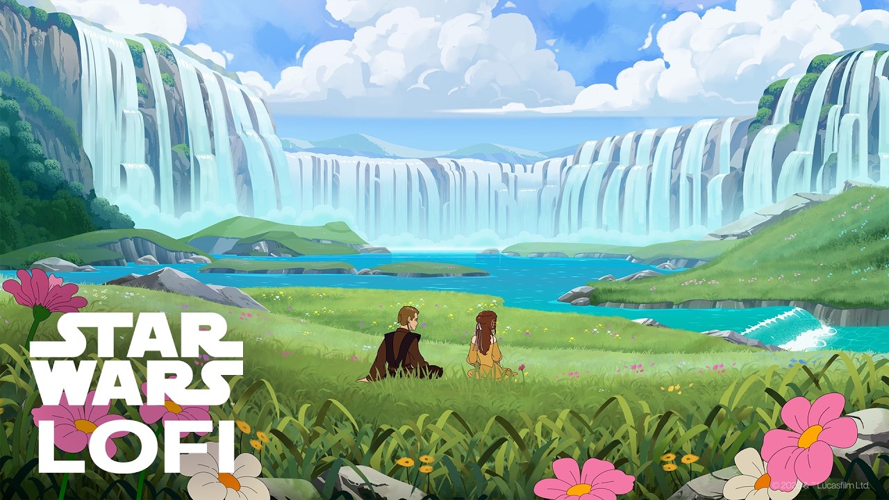 Anakin and Padmé Naboo Meadow Lofi