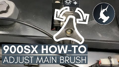 900SX Sweeper How-To: Adjust Main Brush