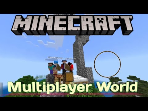 Minecraft multiplayer World ! Minecraft how to build| - YouTube