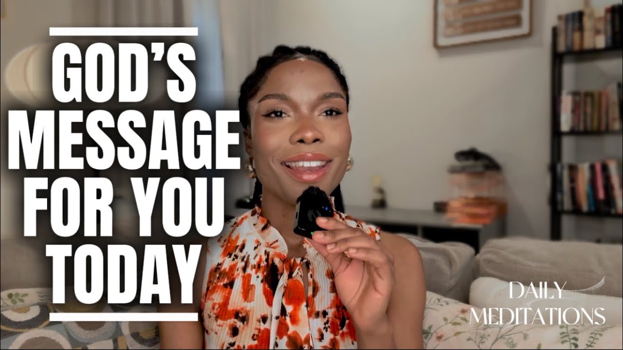 THIS IS GOD’S MESSAGE TO YOU TODAY - GOD WANTS YOU TO KNOW THIS‼️#christianencouragement 