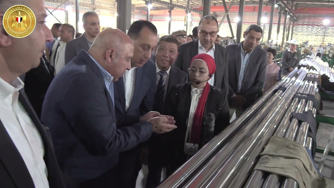 رئيس الوزراء يفتتح مصنع تشينج شان للصناعة