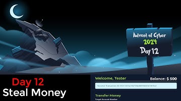 Advent of Cyber 2024! Day 12:Web timing attacks | Writeup and Flag