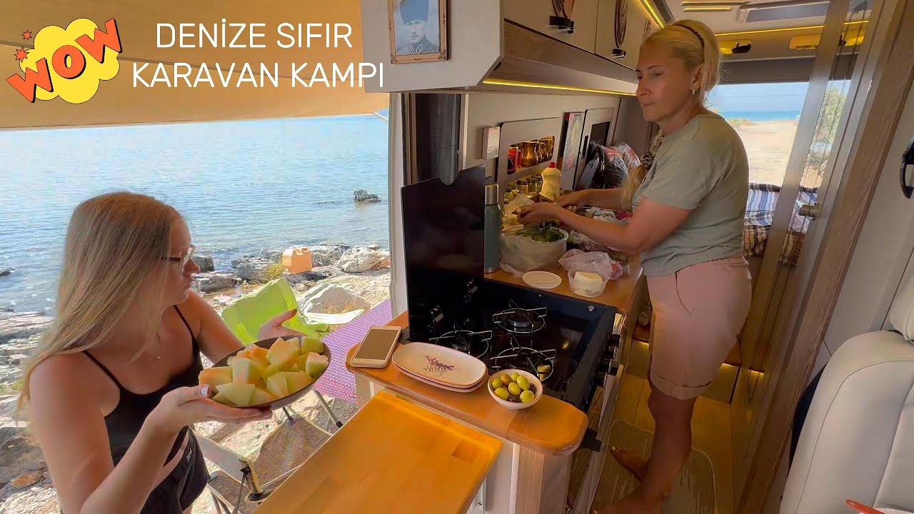 DENİZE SIFIR KARAVAN KAMPI