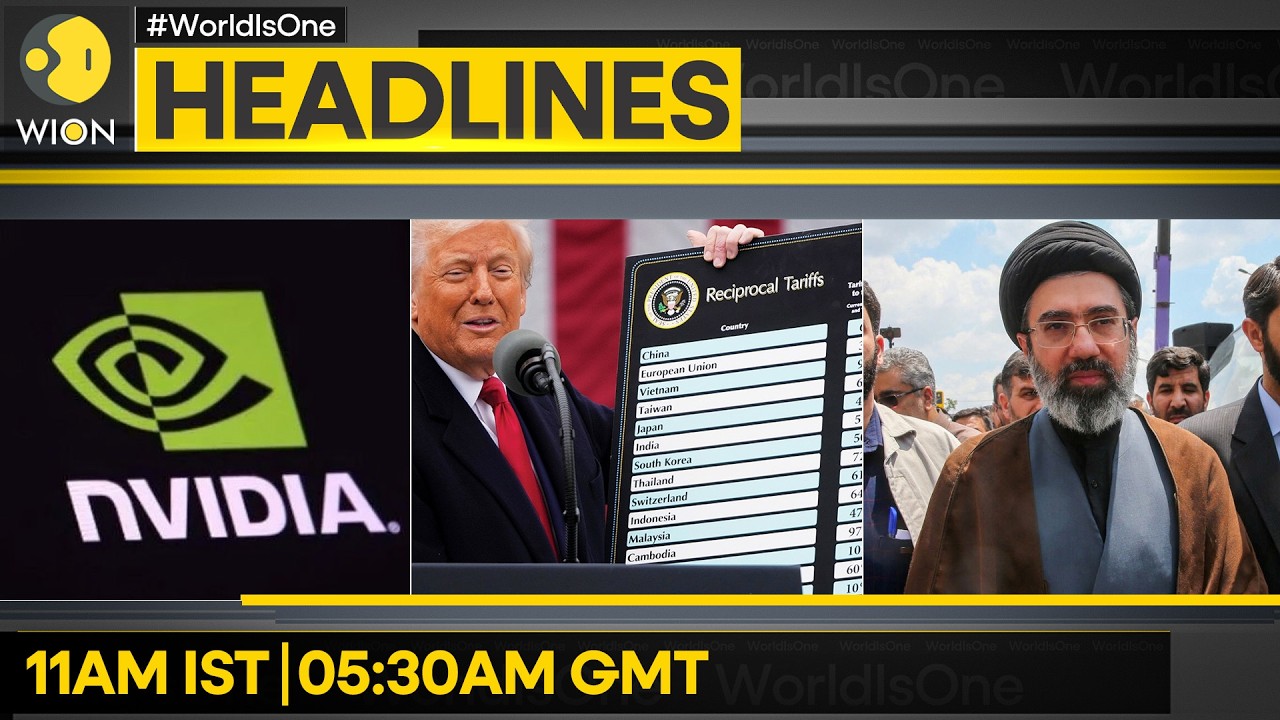 Iran Warns US | Apple Overtakes Nvidia | Mexico Earthquake | Trump Tariffs | Russia Attack | Wion Iran Warns US | Apple Overtakes Nvidia | Mexico Earthquake | Trump Tariffs | Russia Attack | Wion