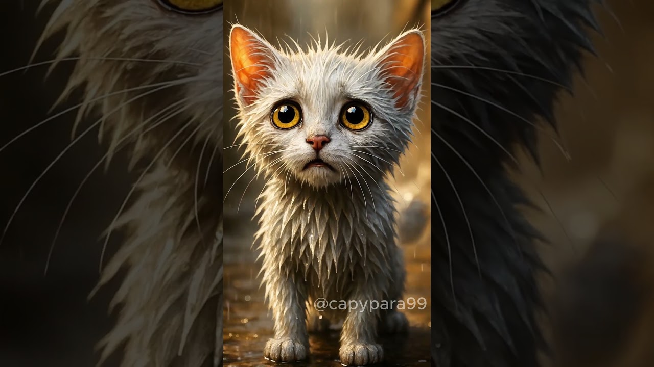 Poor Girl Sacrifices Herself to Saves Kitten from Tiger 😭 Capybara vs Kitten Story  