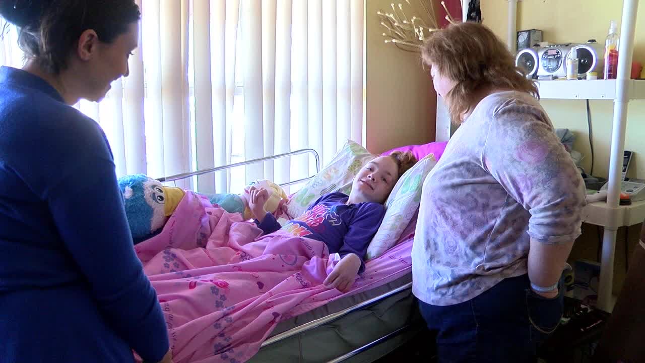 diaper change on a 12 year old